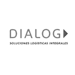 logo dialog negro